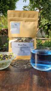 Blue pea tea